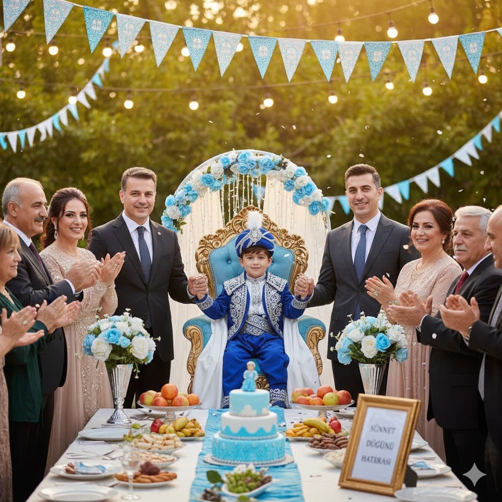 Sünnet Düğünü dijital davetiye